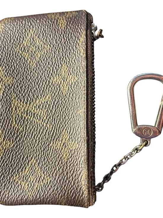 Louis Vuitton Other - Louis Vuitton Monogram Bundle: Pochette Cles Key Pouch & Vintage Pass ID Holder